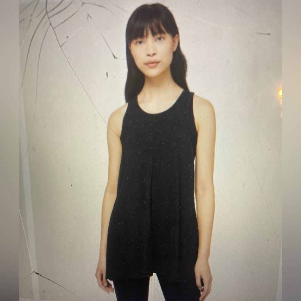 Lululemon Black Speckled Goal Up Tank